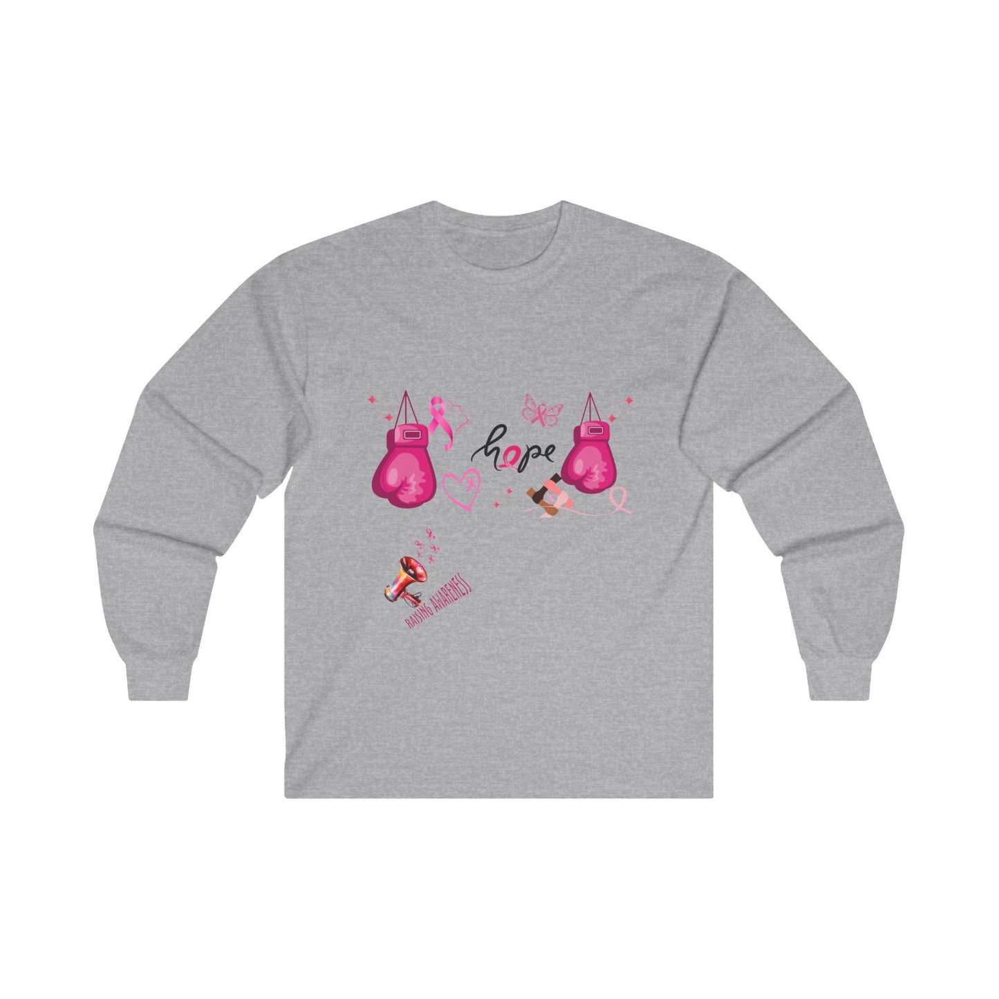 Breast Cancer Awareness -Ultra Cotton Long Sleeve Tee