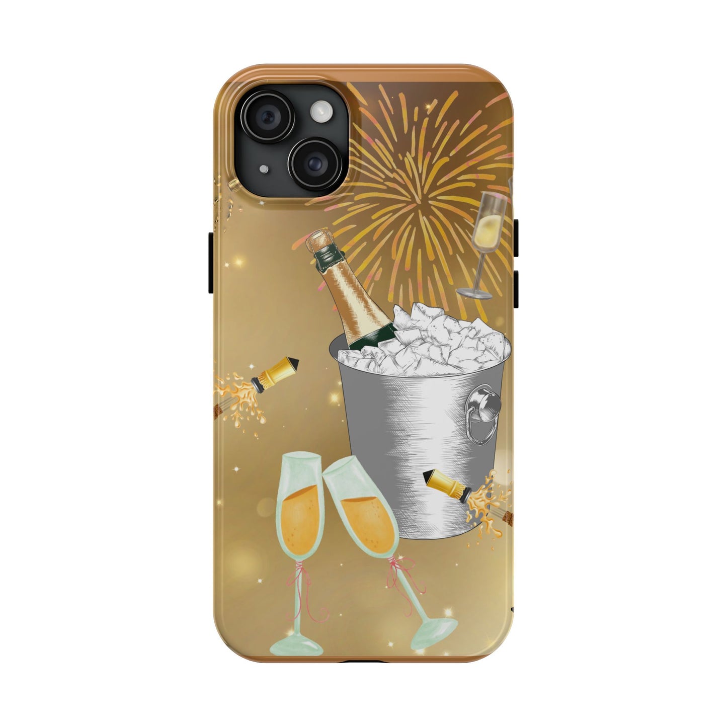 Tough Phone Cases - ""Champagne Celebration"