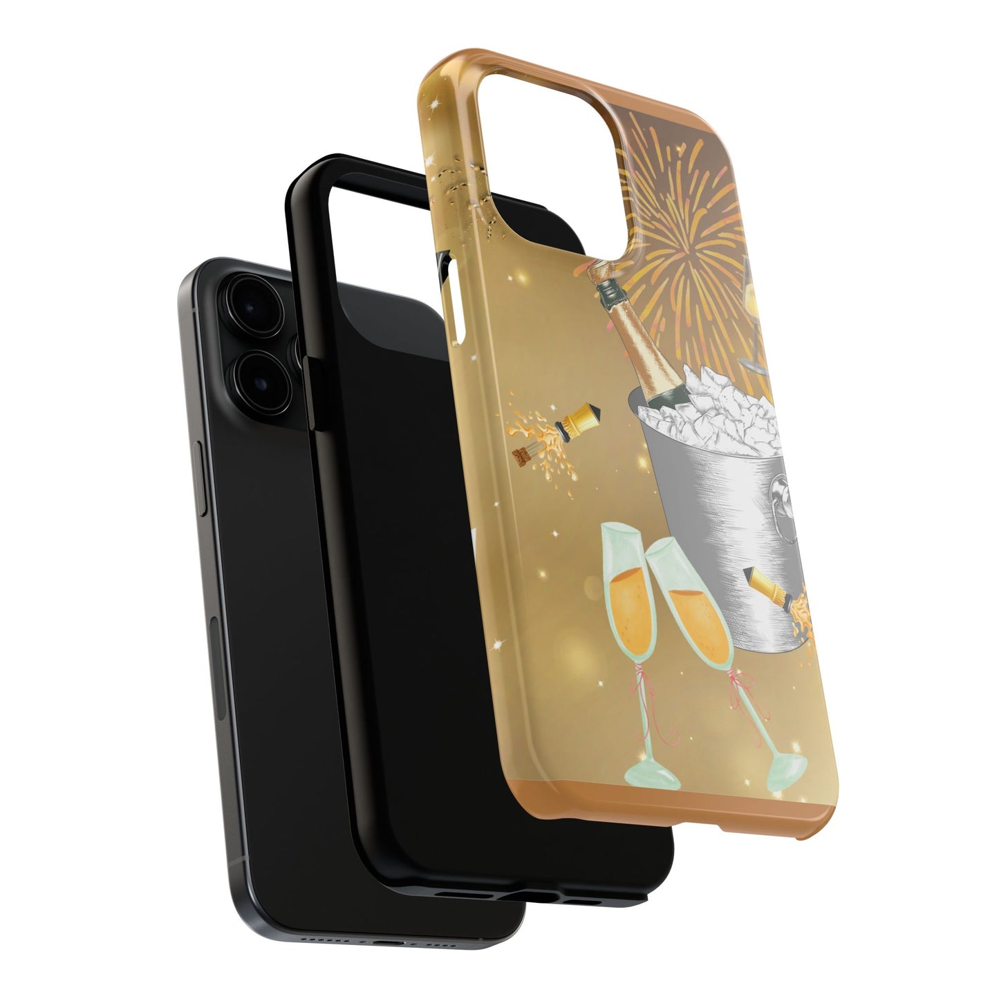 Tough Phone Cases - ""Champagne Celebration"