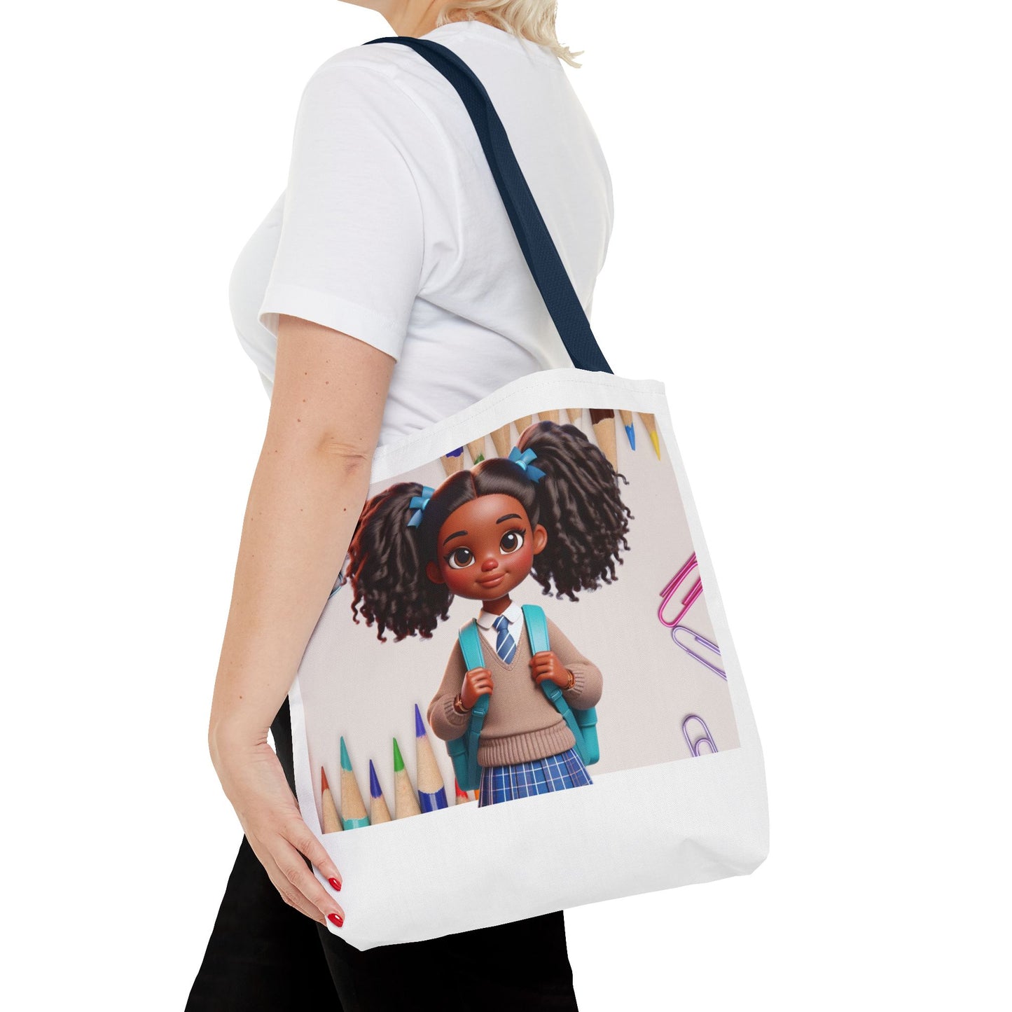 Little Girls Tote Bag