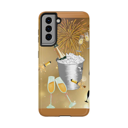 Tough Phone Cases - ""Champagne Celebration"