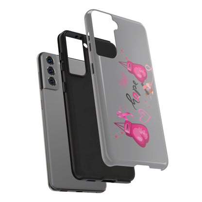 Breast Cancer Awareness Tough Phone Case (Black)