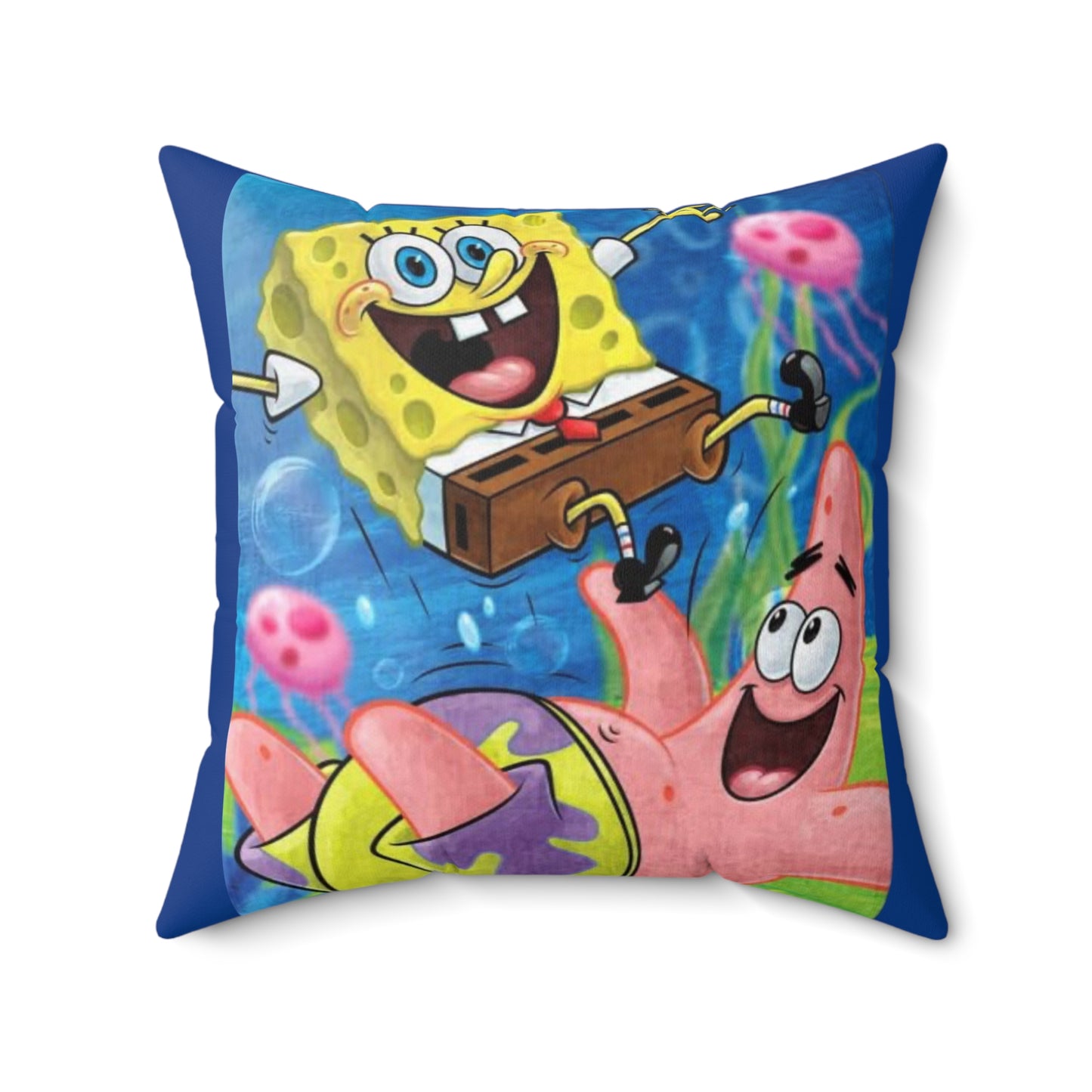 Sponge Bob Square Pants. Pillow Cover (Pillow included)