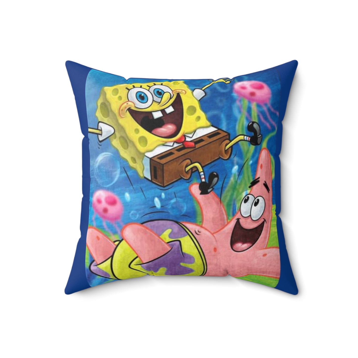 Sponge Bob Square Pants. Pillow Cover (Pillow included)