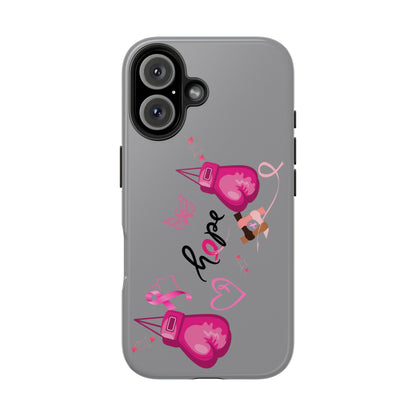 Breast Cancer Awareness Tough Phone Case (Black)