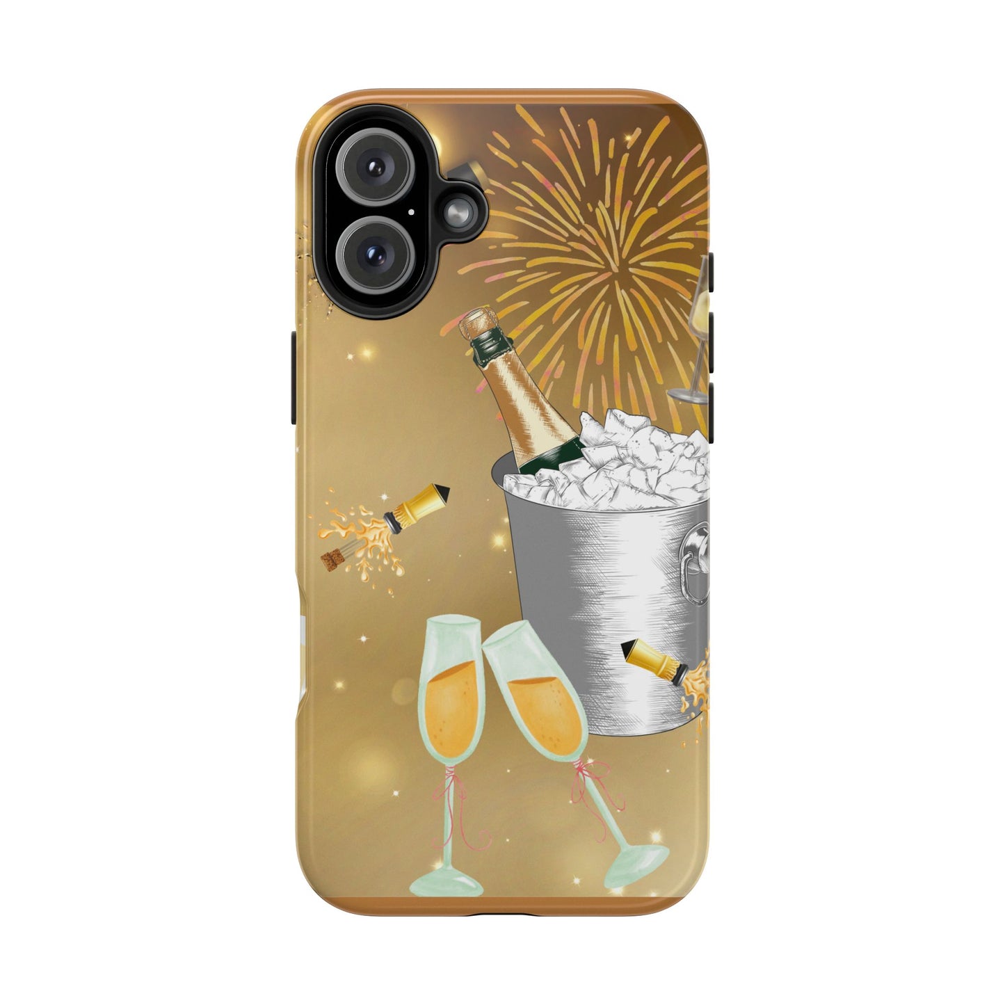 Tough Phone Cases - ""Champagne Celebration"