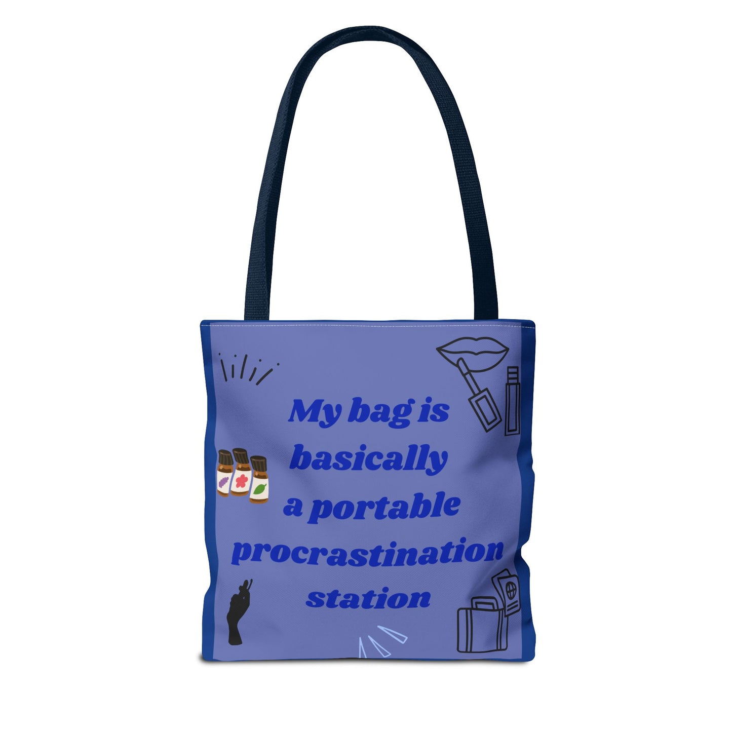 "Portable Procrastination Station - Tote Bag