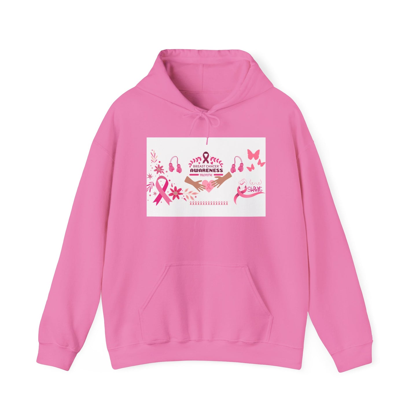 Breast Cancer Awareness - Unisex Heavy Blend™ Hooded Sweatshirt