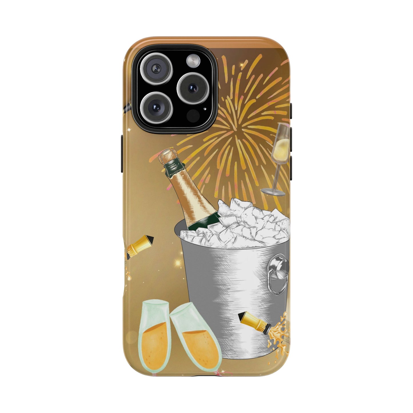 Tough Phone Cases - ""Champagne Celebration"