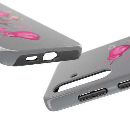 Breast Cancer Awareness Tough Phone Case (Black)