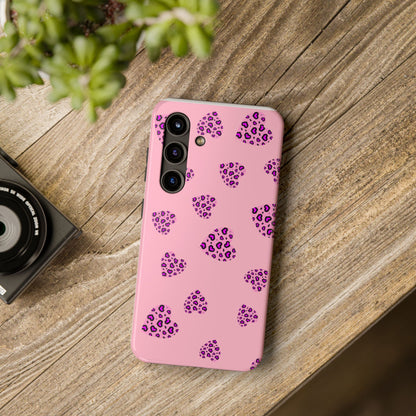 Pink Hearts Phone Case