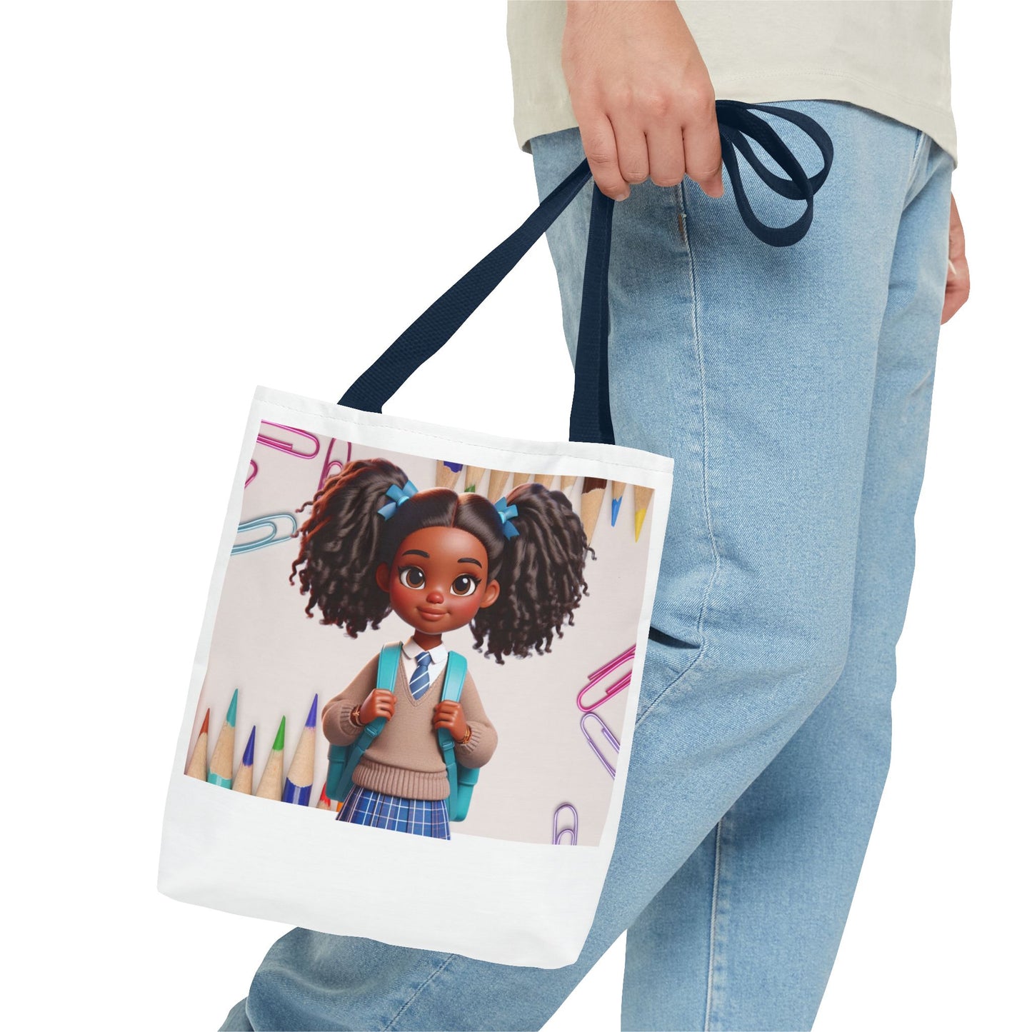 Little Girls Tote Bag