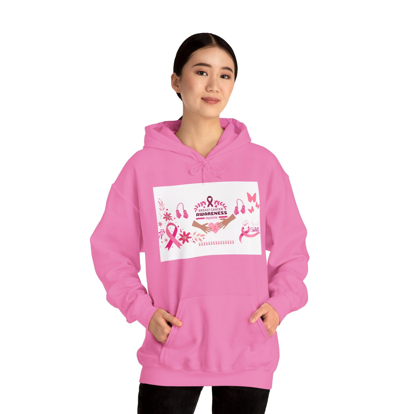 Breast Cancer Awareness - Unisex Heavy Blend™ Hooded Sweatshirt