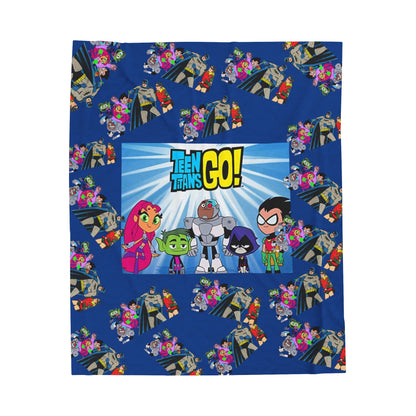 Teen Titans Plush Blanket