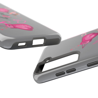 Breast Cancer Awareness Tough Phone Case (Black)