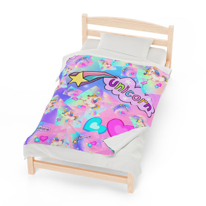 Unicorn, Plush Blanket