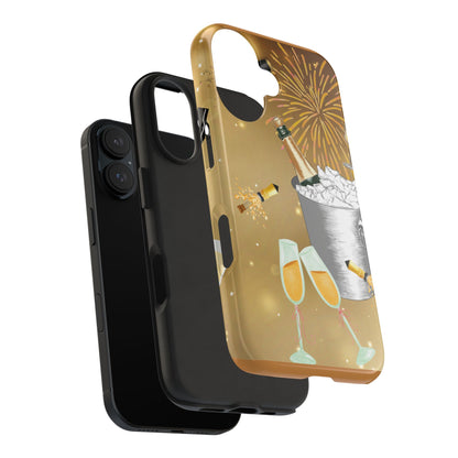 Tough Phone Cases - ""Champagne Celebration"