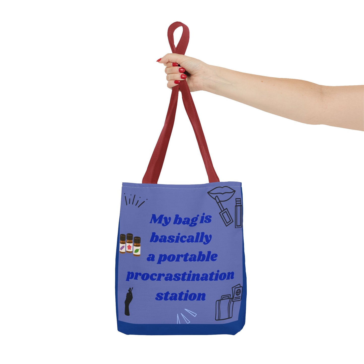 "Portable Procrastination Station - Tote Bag