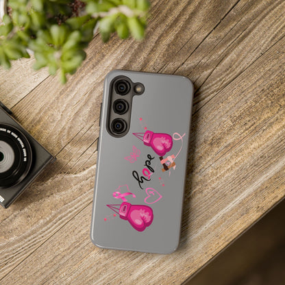 Breast Cancer Awareness Tough Phone Case (Black)