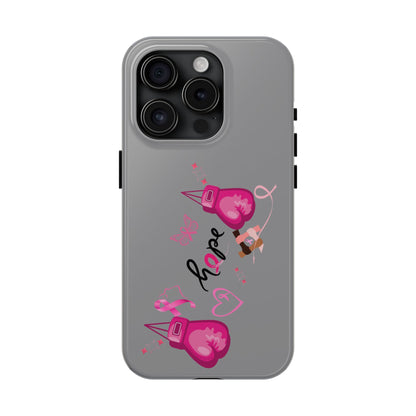 Breast Cancer Awareness Tough Phone Case (Black)