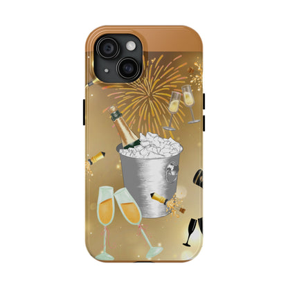 Tough Phone Cases - ""Champagne Celebration"