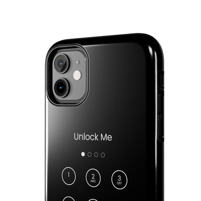 "Unlock me if you can" - Tough Phone Cases (iPhone/android)