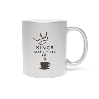 Kings- Metallic Mug (Silver\Gold)