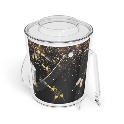 Reuseable Champagne Party Ice Bucket with Tongs