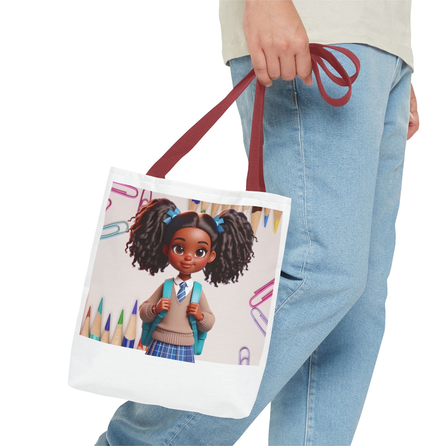 Little Girls Tote Bag