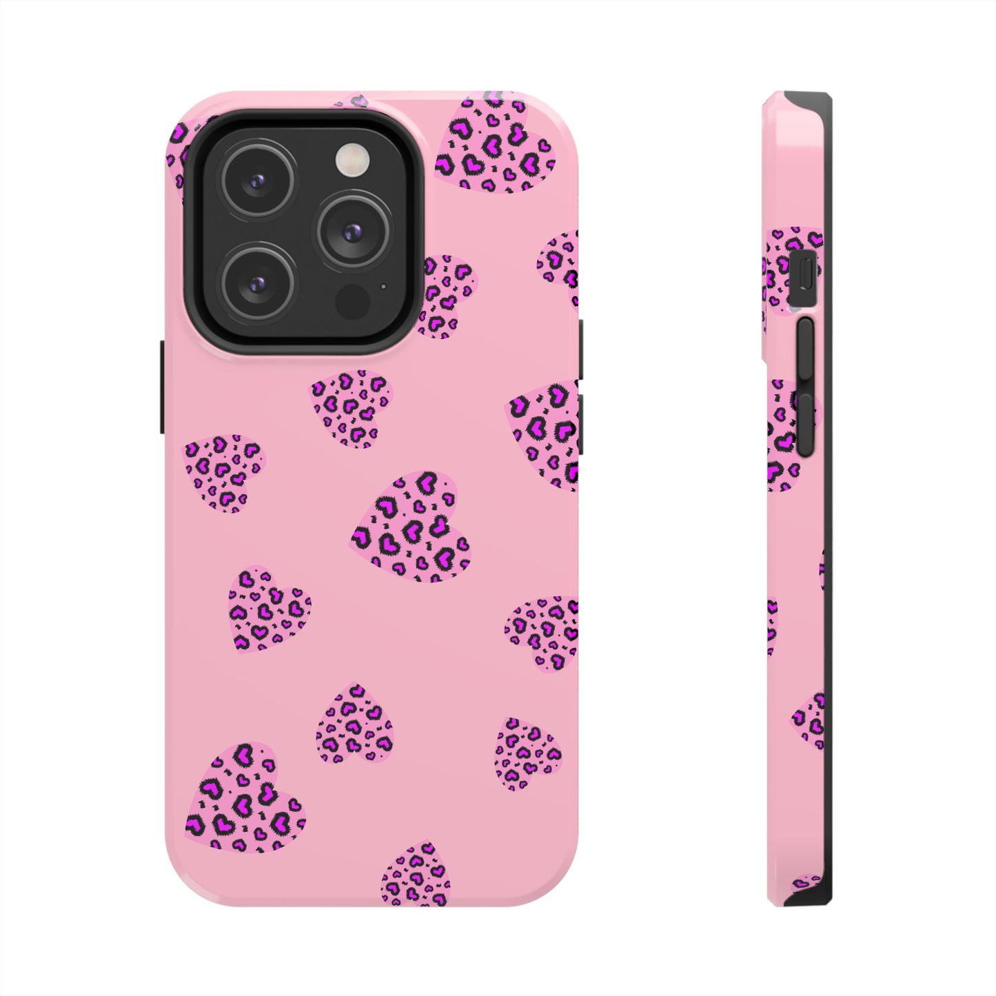 Pink Hearts Phone Case