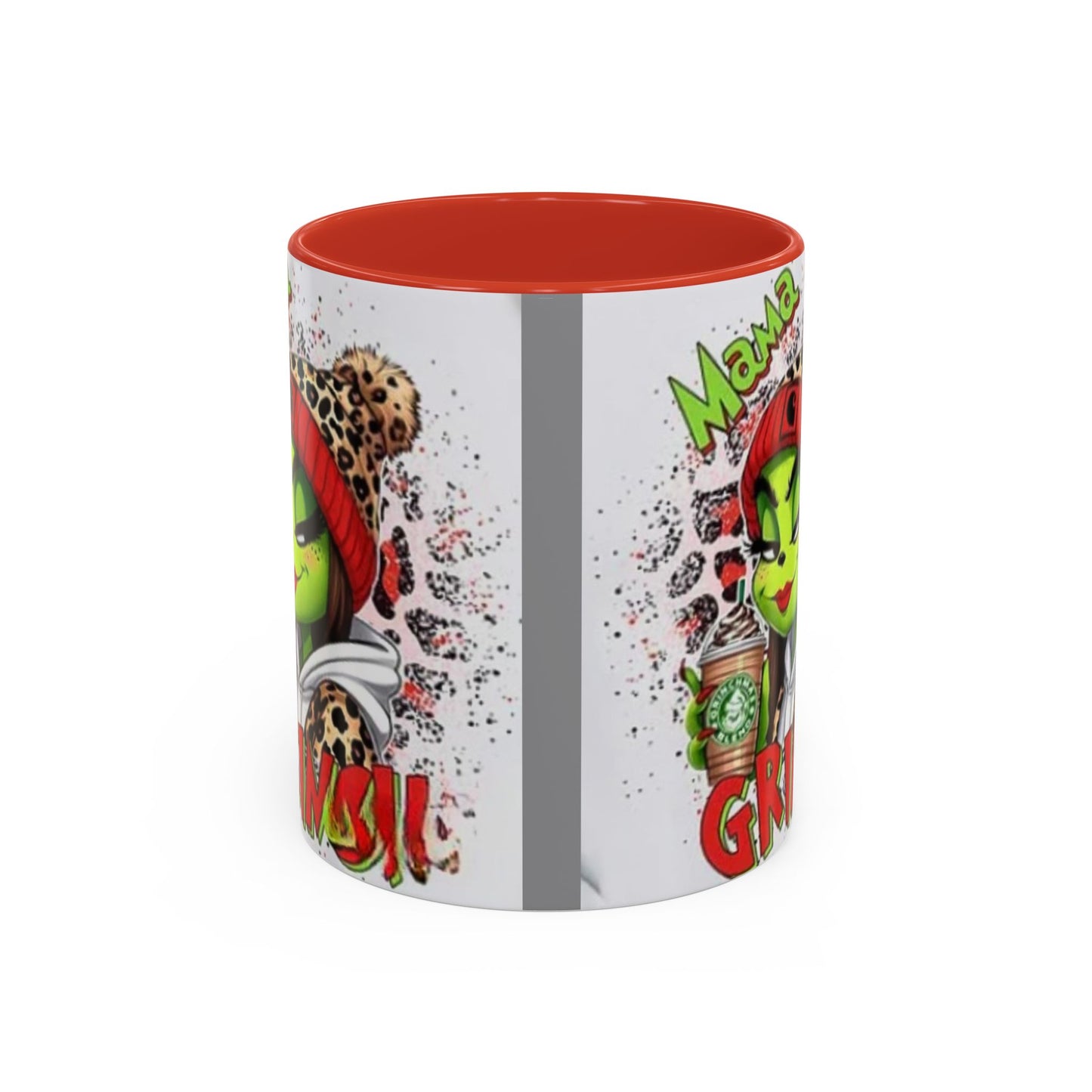 Mama Grinch - Accent Coffee Mug (11, 15oz)