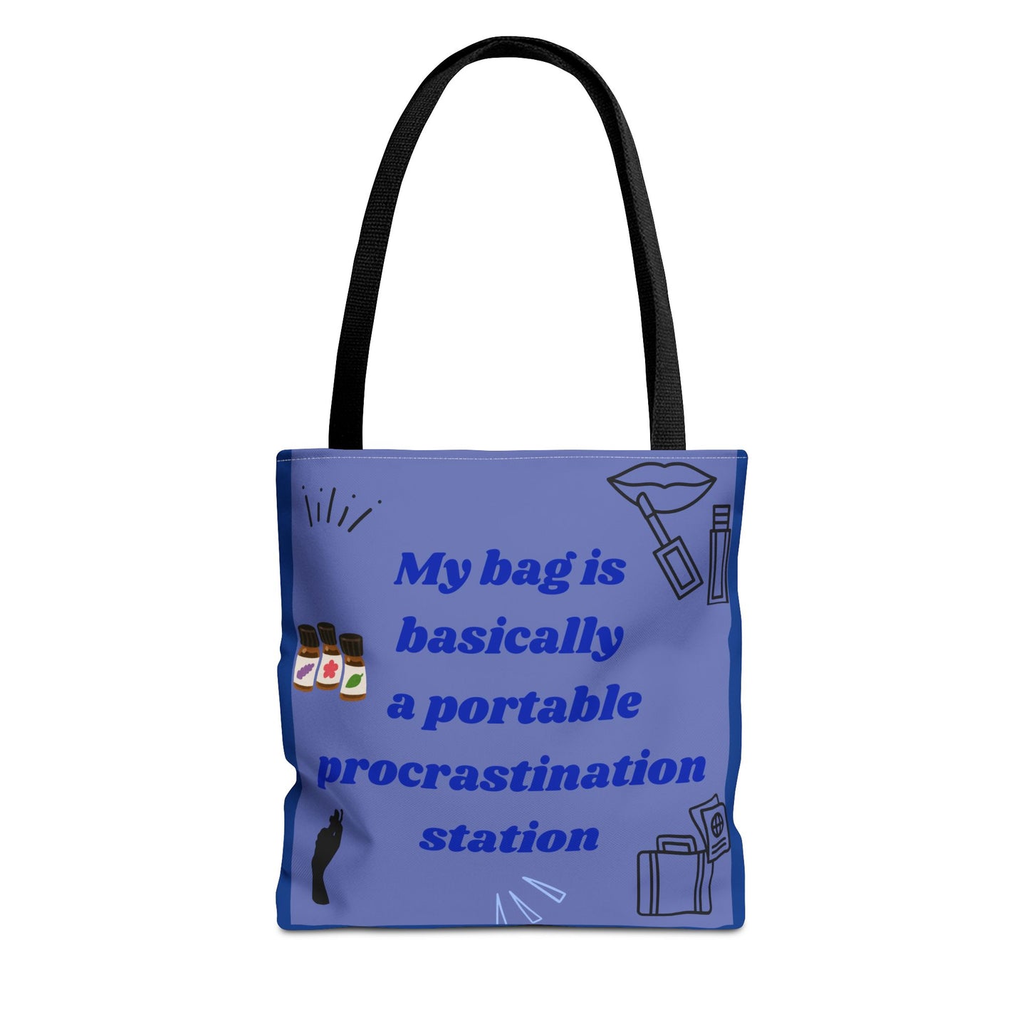 "Portable Procrastination Station - Tote Bag