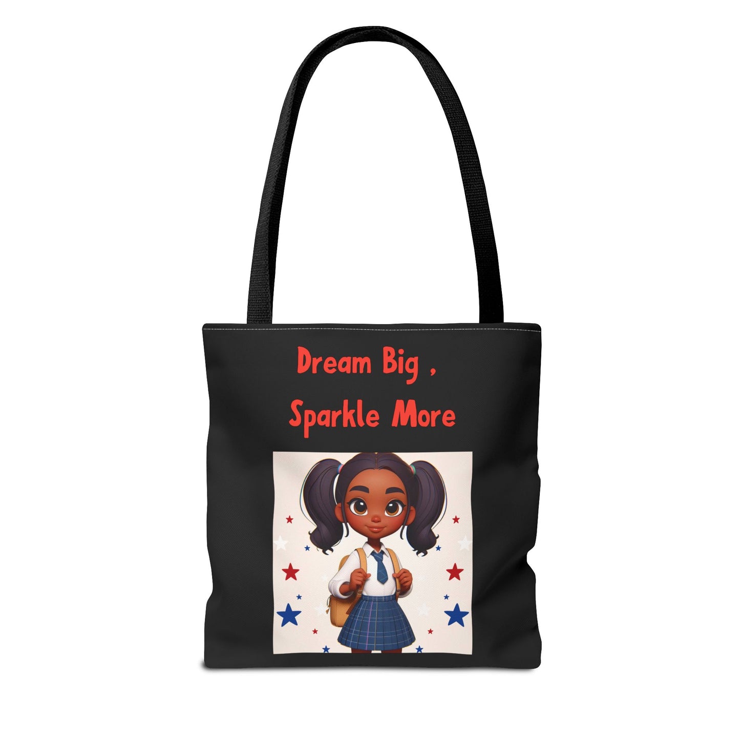 Little Girl's "Dream Big, Sparkle More" - Tote Bag