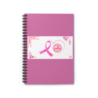 Breast Cancer Awareness - Spiral Notebook - Ruled Line