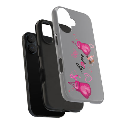 Breast Cancer Awareness Tough Phone Case (Black)