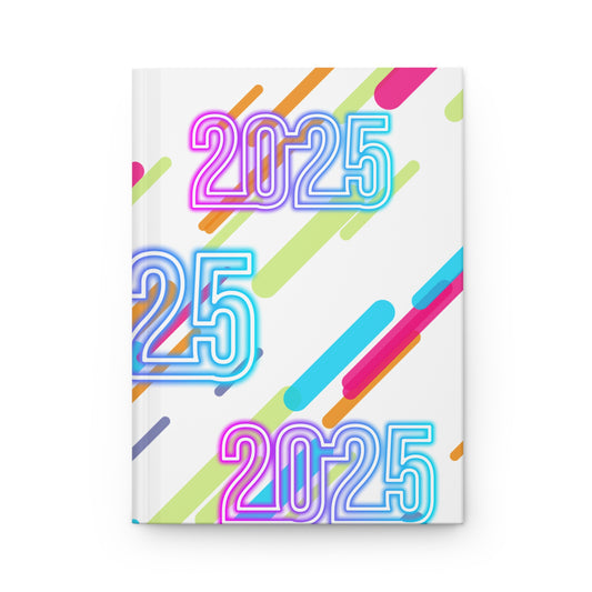 2025 Multi-Color - Hardcover Journal Matte