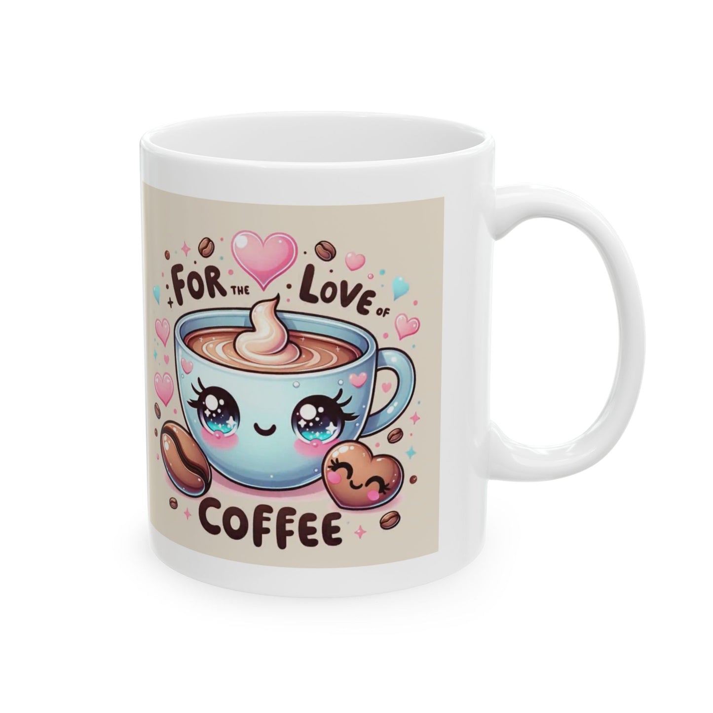 Ceramic Mug, (11oz)