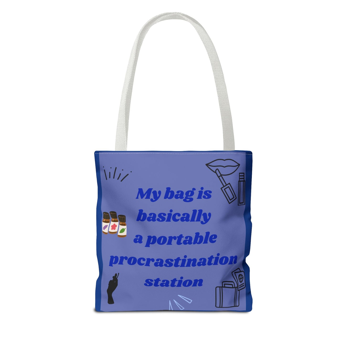 "Portable Procrastination Station - Tote Bag