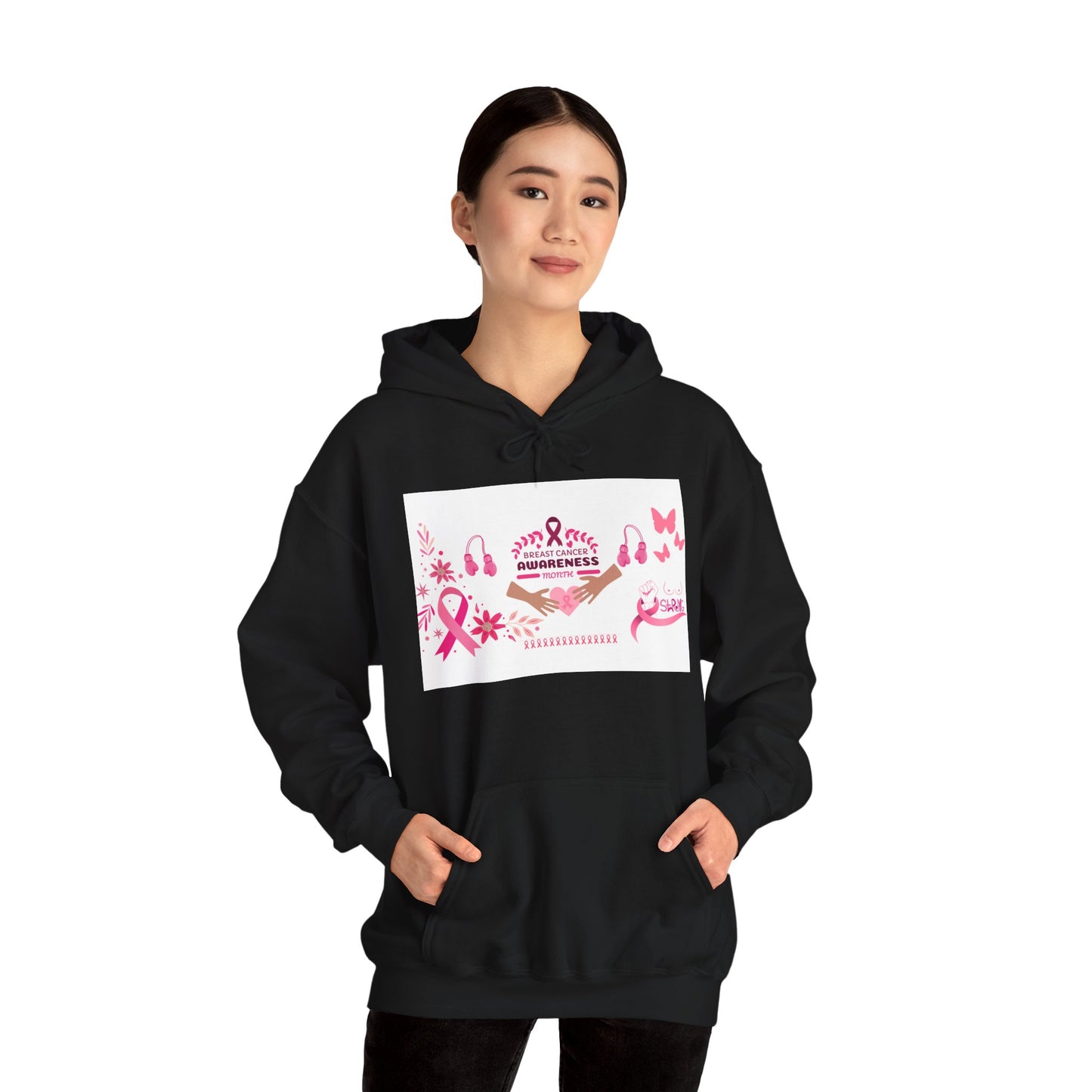 Breast Cancer Awareness - Unisex Heavy Blend™ Hooded Sweatshirt