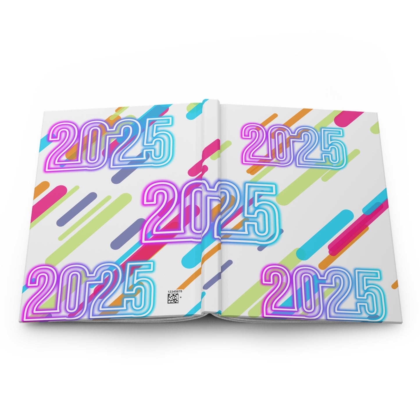 2025 Multi-Color - Hardcover Journal Matte